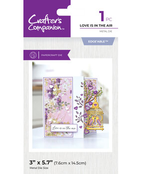 Crafter's Companion Love Birds Edge’able Die Love is in The Air (CC-LB-MD-EDG-LITA)