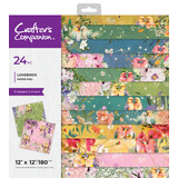 Crafter's Companion Love Birds 12x12 Inch Paper Pad (CC-LB-PAD12)