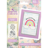Crafter's Companion Majestic Unicorn Stamp & Die Be Unique Be You (MU-STD-BUBY)