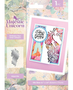Crafter's Companion Majestic Unicorn Edge’able Die Embrace your Inner Unicorn (MU-MD-EDG-EYIU) Crafter's Companion Majestic Unicorn Edge’able Die Embrace your Inner Unicorn (MU-MD-EDG-EYIU)