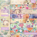 Crafter's Companion Majestic Unicorn 12x12 Inch Paper Pad (MU-PAD12)