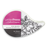 Crafter's Companion LetterPress Inkpad Jet Black (CC-LP-IP-BLK)