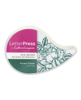 Crafter's Companion LetterPress Inkpad Green (CC-LP-IP-GRE)