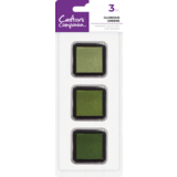 Crafter's Companion Dye Inkpads Harmony Quick Dry Glorious Greens (CC-IP-HQD-GGRE)