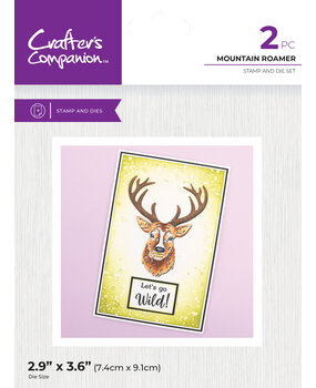 Crafter's Companion Outline Stamp & Die Mountain Roamer (CC-STD-MORO)