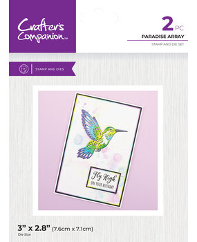 Crafter's Companion Outline Stamp & Die Paradise Array (CC-STD-PAAR)
