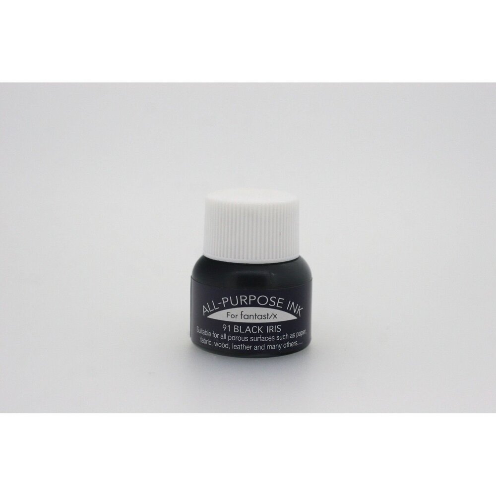 Tsukineko All-Purpose Ink Bottle Black Iris 15ml (API-091)