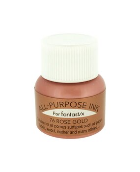 Tsukineko All-Purpose Ink Bottle Rose Gold 15ml (API-076)