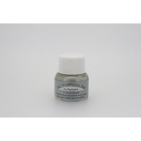 Tsukineko All-Purpose Ink Bottle Platinum 15ml (API-071)
