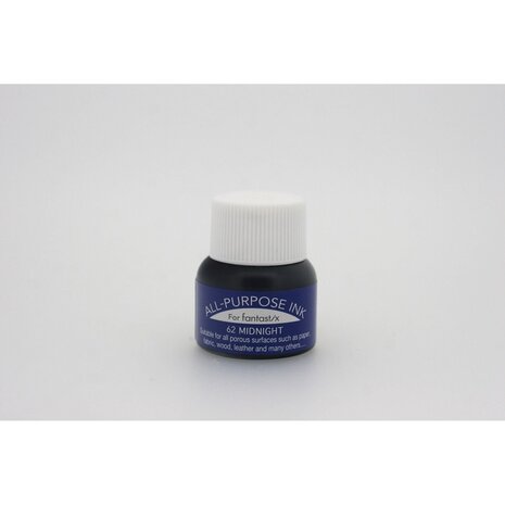 Tsukineko All-Purpose Ink Bottle Midnight 15ml (API-062)