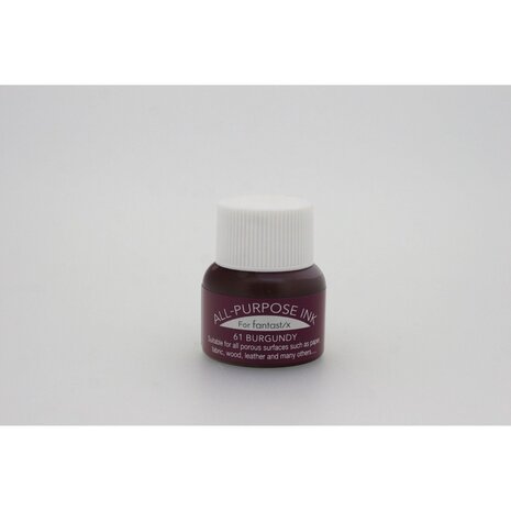 Tsukineko All-Purpose Ink Bottle Burgundy 15ml (API-061)