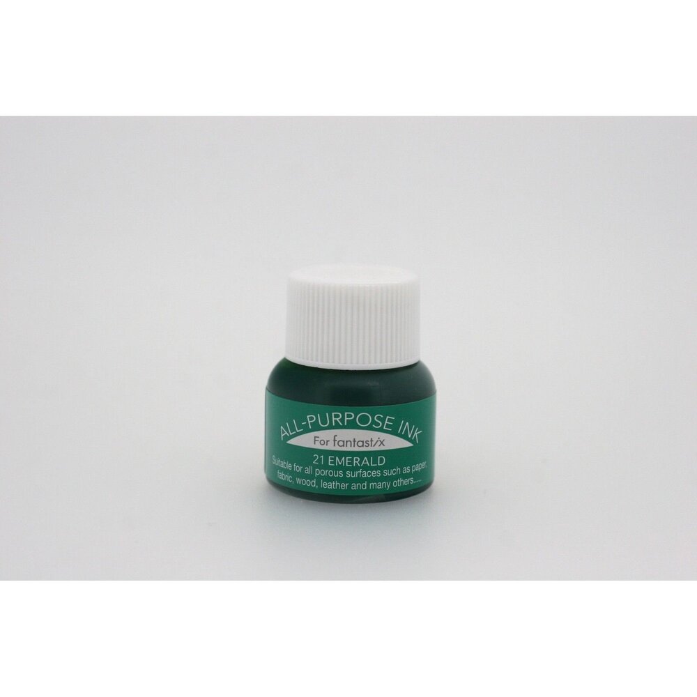Tsukineko All-Purpose Ink Bottle Emerald 15ml (API-021) Tsukineko All-Purpose Ink Bottle Emerald 15ml (API-021)