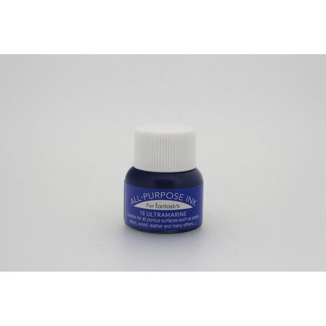 Tsukineko All-Purpose Ink Bottle Ultramarine 15ml (API-018) Tsukineko All-Purpose Ink Bottle Ultramarine 15ml (API-018)