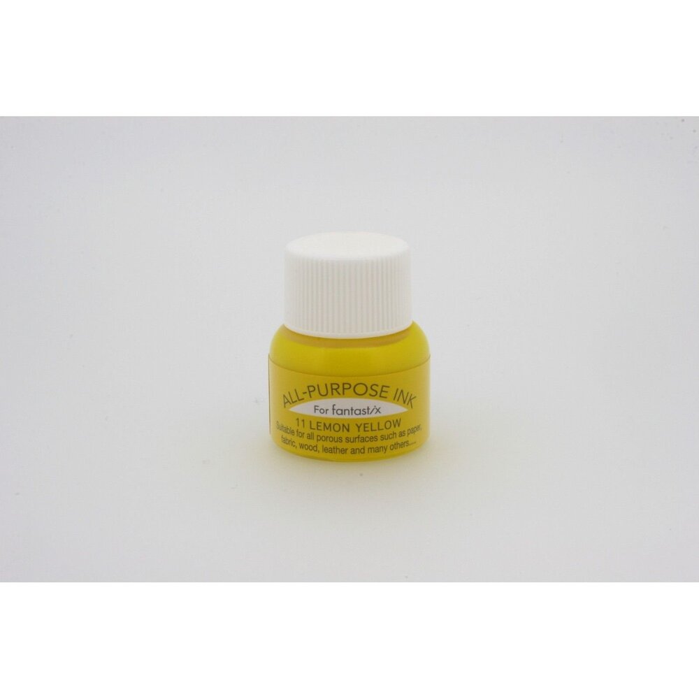 Tsukineko All-Purpose Ink Bottle Lemon Yellow 15ml (API-011)