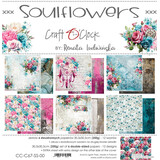 Craft O'Clock Soulflowers 12x12 Inch Paper Set (CC-C67-SS-00)