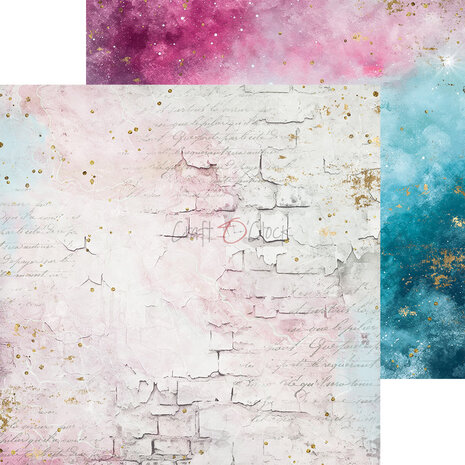 Craft O'Clock Soulflowers 8x8 Inch Basic Papers Set (CC-C67-SS-08)