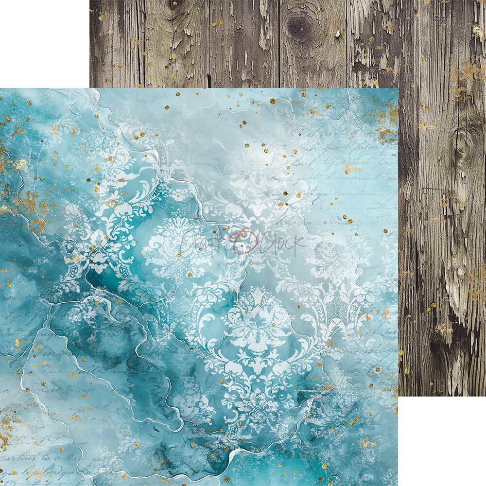 Craft O'Clock Soulflowers 8x8 Inch Basic Papers Set (CC-C67-SS-08)