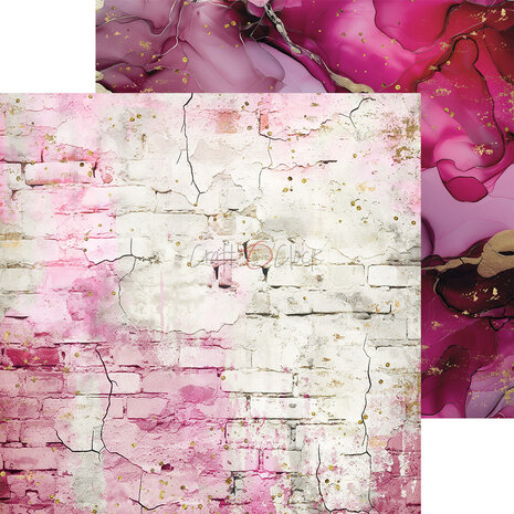 Craft O'Clock Soulflowers 8x8 Inch Basic Papers Set (CC-C67-SS-08)