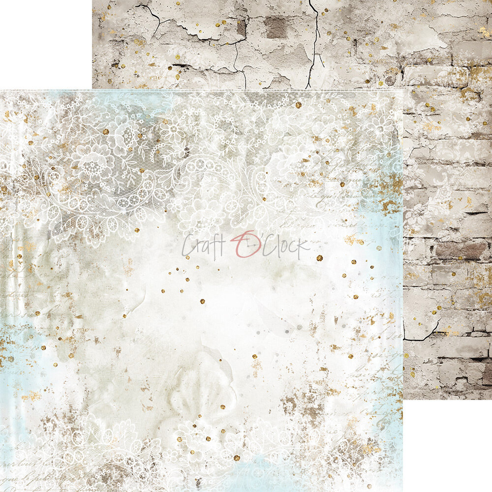 Craft O'Clock Soulflowers 8x8 Inch Basic Papers Set (CC-C67-SS-08)