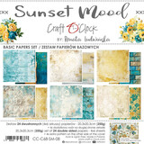 Craft O'Clock Sunset Mood 8x8 Inch Basic Papers Set (CC-C68-SM-08)