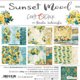 Craft O'Clock Sunset Mood 8x8 Inch Paper Set (CC-C68-SM-07)