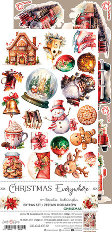 Craft O'Clock Christmas Everywhere Extras Set Mix (CC-C69-CE-13)