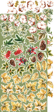 Craft O'Clock Christmas Everywhere Extras Set Flowers & More (CC-C69-CE-11)