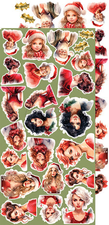 Craft O'Clock Christmas Everywhere Extras Set Flowers & More (CC-C69-CE-11)