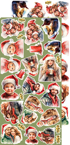 Craft O'Clock Christmas Everywhere Extras Set Flowers & More (CC-C69-CE-11)
