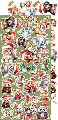 Craft O'Clock Christmas Everywhere Extras Set Flowers & More (CC-C69-CE-11)
