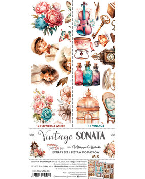 Craft O'Clock Vintage Sonata Extras Set Mix (CC-F35-VSN-13)