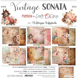 Craft O'Clock Vintage Sonata 12x12 Inch Paper Set (CC-F35-VSN-00)