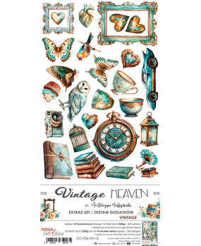 Craft O'Clock Vintage Heaven Extras Set Vintage (CC-F36-VH-12) Craft O'Clock Vintage Heaven Extras Set Vintage (CC-F36-VH-12)
