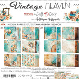 Craft O'Clock Vintage Heaven 8x8 Inch Medium Papers Set (CC-F36-VH-09)