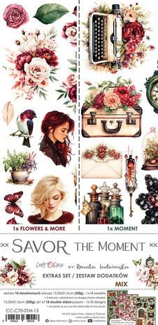 Craft O'Clock Savor The Moment Extras Set Mix (CC-C70-STM-13) Craft O'Clock Savor The Moment Extras Set Mix (CC-C70-STM-13)