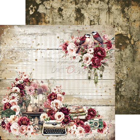 Craft O'Clock Savor The Moment 6x6 Inch Paper Set (CC-C70-STM-10) Craft O'Clock Savor The Moment 6x6 Inch Paper Set (CC-C70-STM-10)