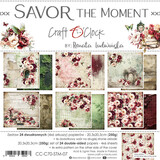Craft O'Clock Savor The Moment 8x8 Inch Paper Set (CC-C70-STM-07)
