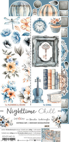 Craft O'Clock Nighttime Chill Extras Set Mix (CC-C71-NC-13) Craft O'Clock Nighttime Chill Extras Set Mix (CC-C71-NC-13)