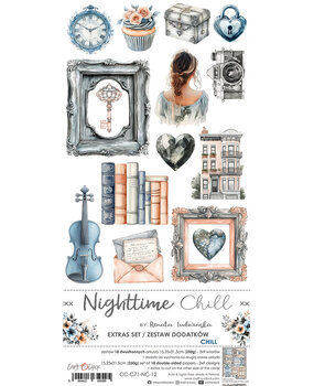 Craft O'Clock Nighttime Chill Extras Set Chill (CC-C71-NC-12) Craft O'Clock Nighttime Chill Extras Set Chill (CC-C71-NC-12)