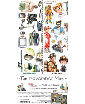 Craft O'Clock The November Man Extras Set Mix (CC-F37-NM-13) Craft O'Clock The November Man Extras Set Mix (CC-F37-NM-13)
