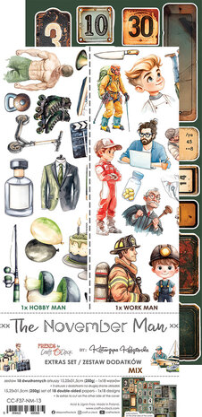 Craft O'Clock The November Man Extras Set Mix (CC-F37-NM-13) Craft O'Clock The November Man Extras Set Mix (CC-F37-NM-13)