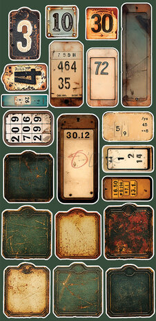 Craft O'Clock The November Man Extras Set Mix (CC-F37-NM-13) Craft O'Clock The November Man Extras Set Mix (CC-F37-NM-13)