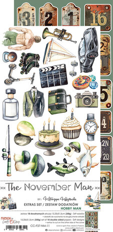 Craft O'Clock The November Man Extras Set Mix (CC-F37-NM-13) Craft O'Clock The November Man Extras Set Mix (CC-F37-NM-13)