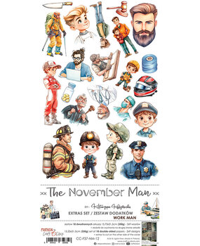 Craft O'Clock The November Man Extras Set Work Man (CC-F37-NM-12) Craft O'Clock The November Man Extras Set Work Man (CC-F37-NM-12)