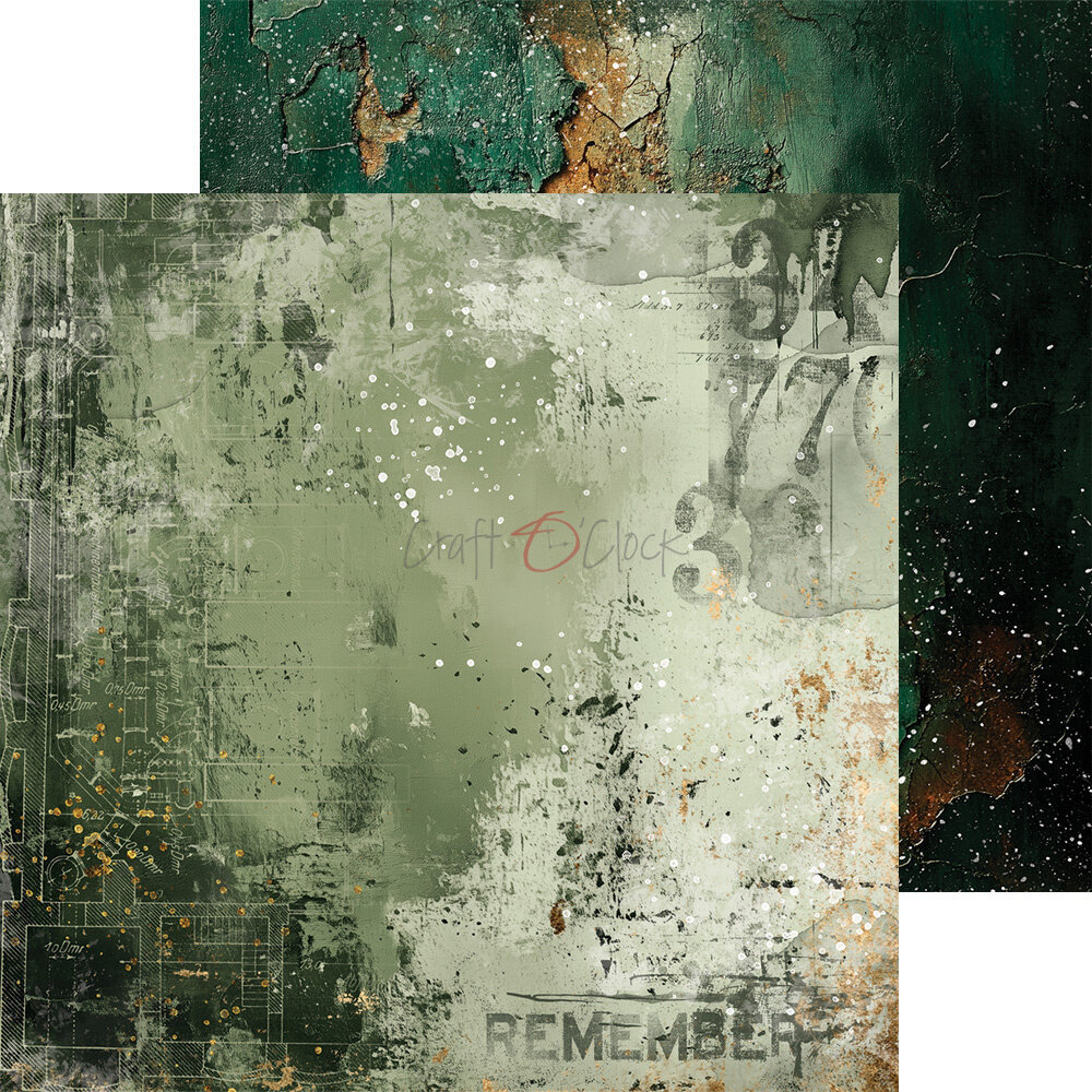 Craft O'Clock The November Man 8x8 Inch Paper Set (CC-F37-NM-07) Craft O'Clock The November Man 8x8 Inch Paper Set (CC-F37-NM-07)