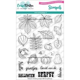 CarlijnDesign Stempels Herfstgroetjes (CDST-0126)
