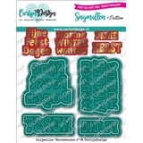 CarlijnDesign Snijmallen Kerstwensen 2 (CDSN-0282)