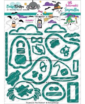 CarlijnDesign Snijmallen Boo Buddies van ilona (CDSN-0276)
