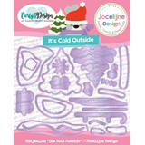 CarlijnDesign Snijmallen It's cold outside (CDJD-0051)