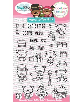 CarlijnDesign Stempels Merry Toffee Nuts (CDJD-0049)